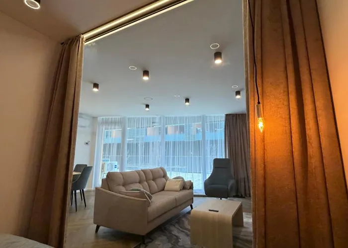 Modern With Terrace Lägenhet Palanga